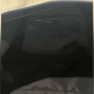 Vintage Navy Blue Danier Bucket Bag